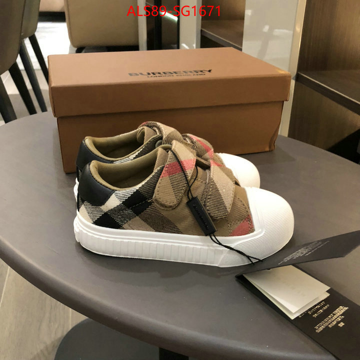 Kids shoes-Burberry best quality replica ID: SG1671 $: 89USD