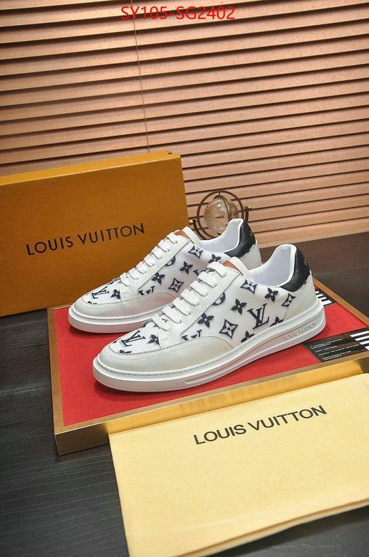 Men Shoes-LV luxury shop ID: SG2402 $: 105USD