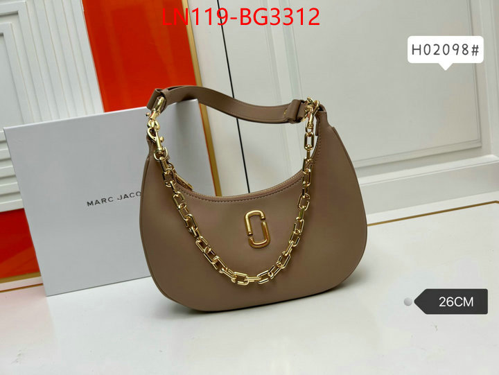 Marc Jacobs Bags(4A)-Diagonal- is it illegal to buy ID: BG3312 $: 119USD