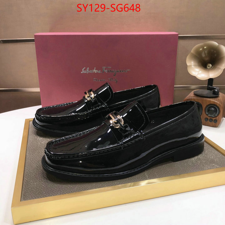 Men shoes-Ferragamo replica aaaaa+ designer ID: SG648 $: 129USD