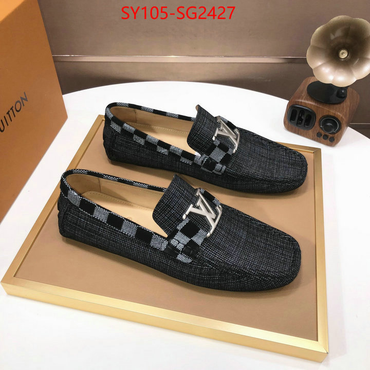 Men Shoes-LV buy luxury 2023 ID: SG2427 $: 105USD