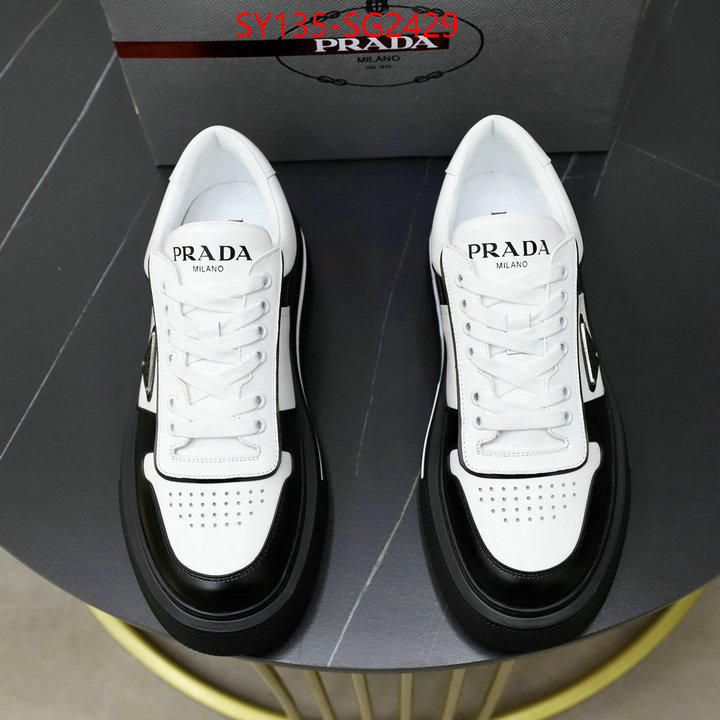 Men shoes-Prada sell high quality ID: SG2429 $: 135USD