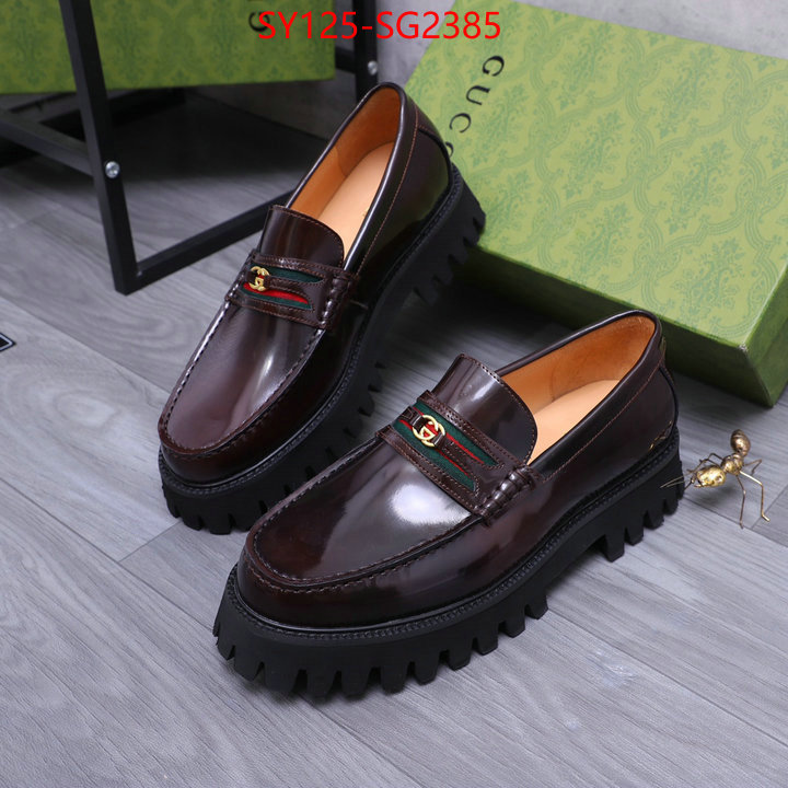 Men Shoes-Gucci 2023 perfect replica designer ID: SG2385 $: 125USD