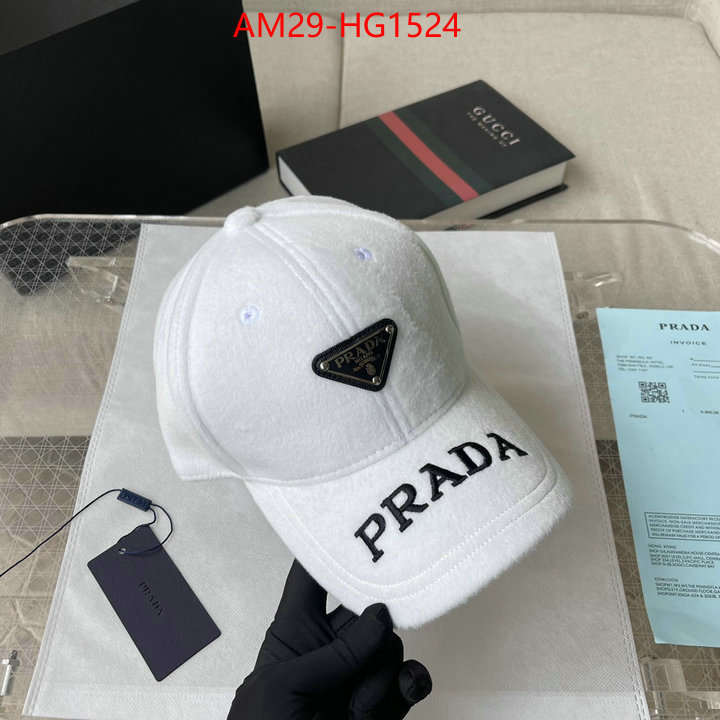 Cap (Hat)-Prada high quality designer replica ID: HG1524 $: 29USD