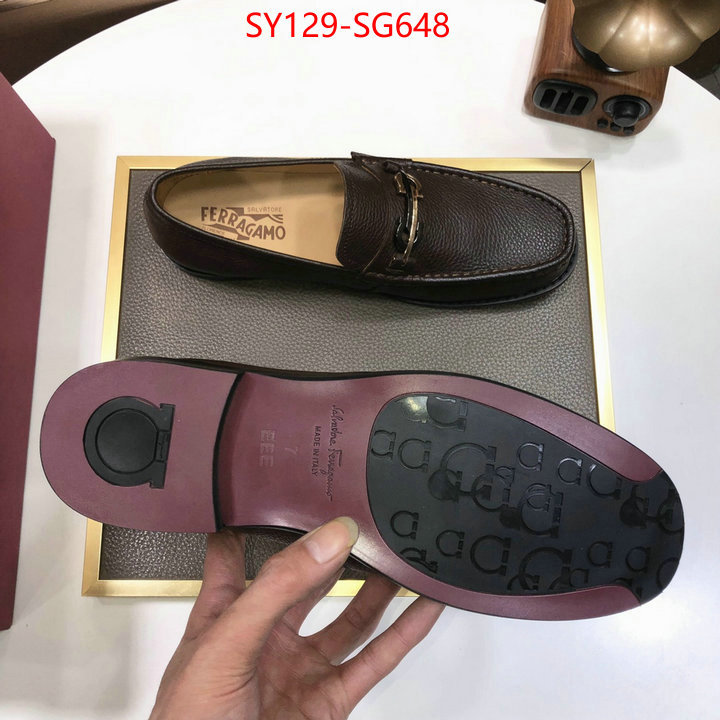 Men shoes-Ferragamo replica aaaaa+ designer ID: SG648 $: 129USD