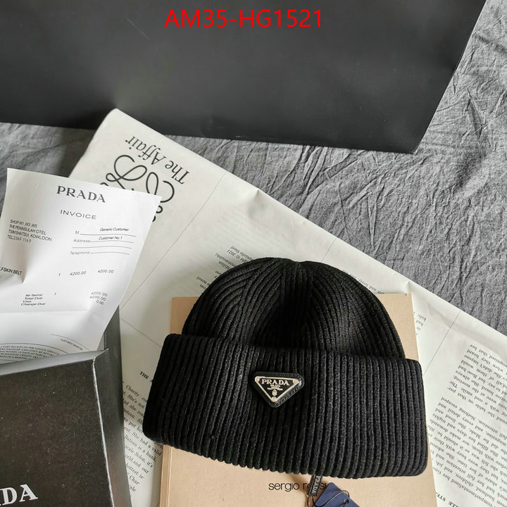 Cap (Hat)-Prada buy high quality cheap hot replica ID: HG1521 $: 35USD