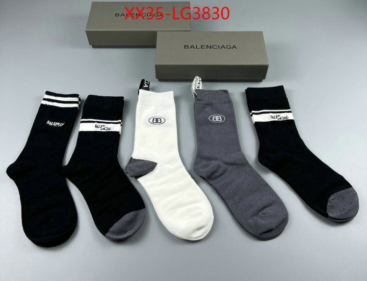 Sock-Balenciaga shop the best high quality ID: LG3830 $: 35USD