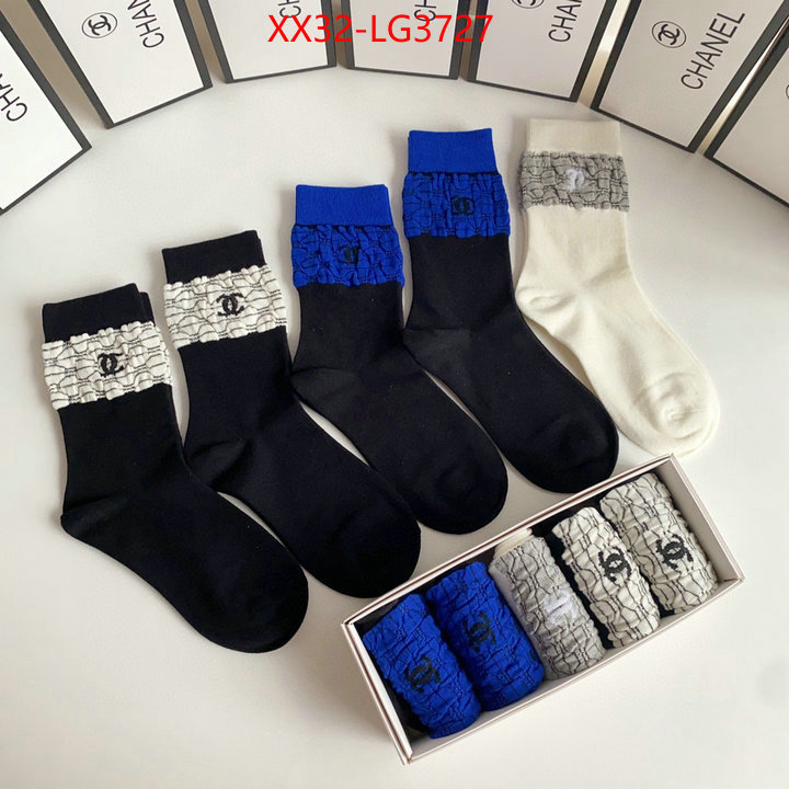 Sock-Chanel wholesale 2023 replica ID: LG3727 $: 32USD