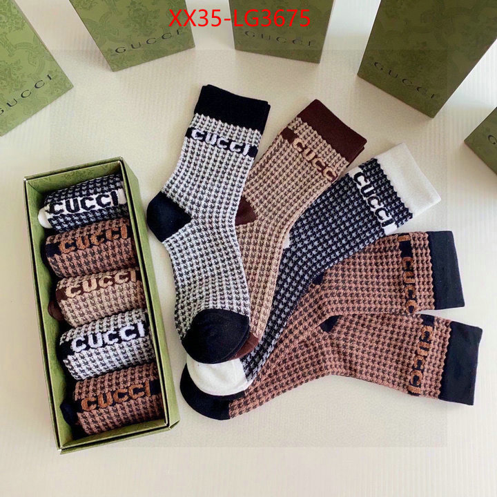 Sock-Gucci supplier in china ID: LG3675 $: 35USD