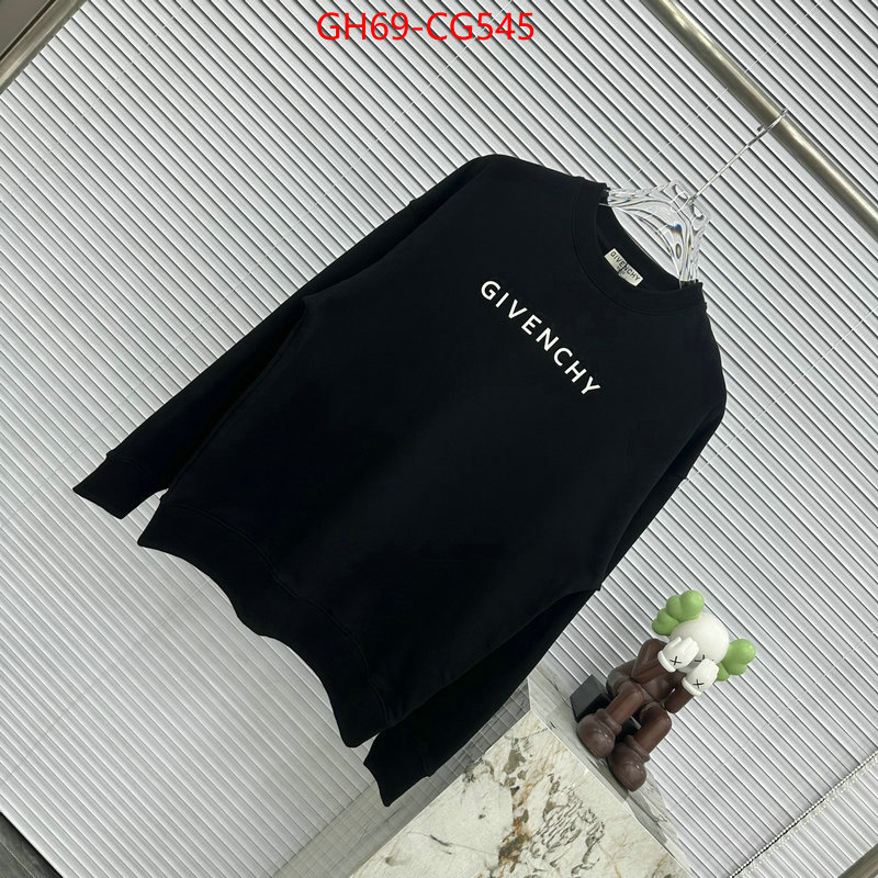 Clothing-Givenchy wholesale designer shop ID: CG545 $: 69USD