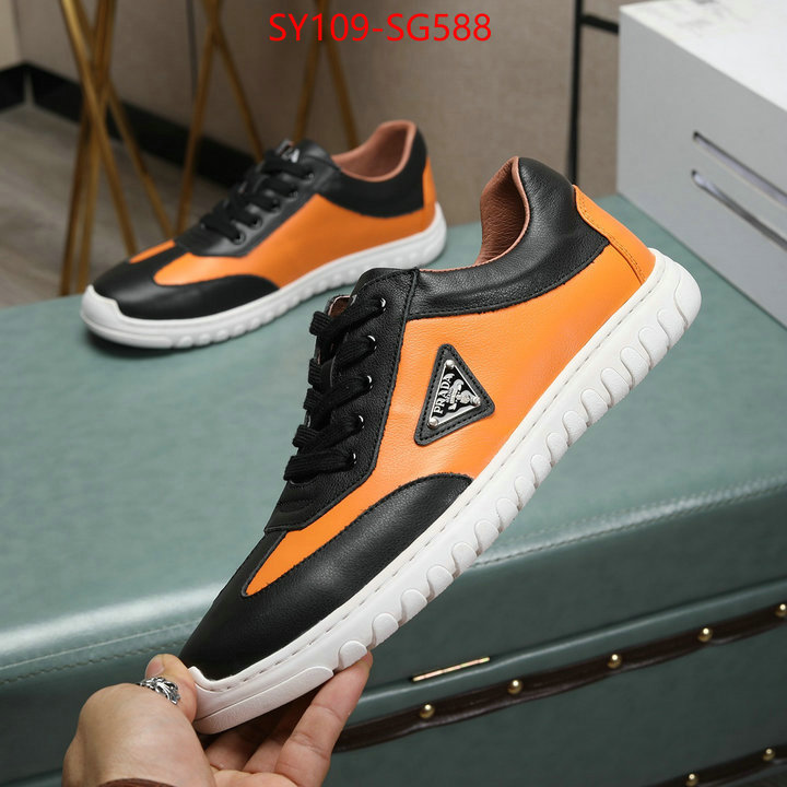 Men shoes-Prada luxury cheap replica ID: SG588 $: 109USD