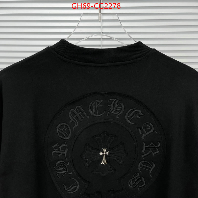 Clothing-Chrome Hearts replicas buy special ID: CG2278 $: 69USD