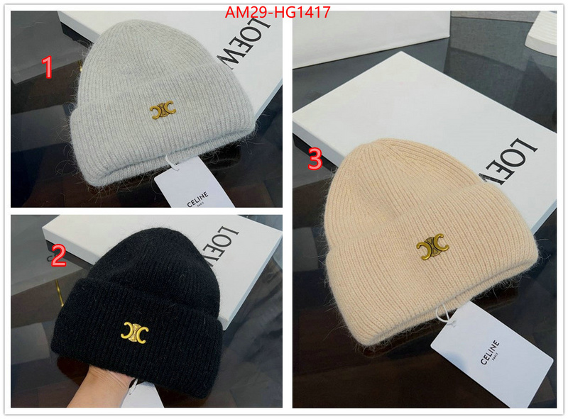 Cap(Hat)-Celine replica wholesale ID: HG1417 $: 29USD