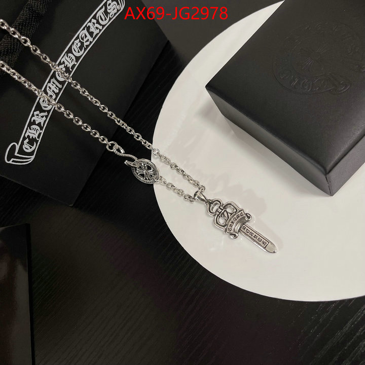 Jewelry-Chrome Hearts sale ID: JG2978 $: 69USD