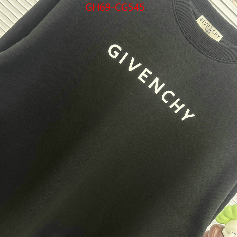 Clothing-Givenchy wholesale designer shop ID: CG545 $: 69USD