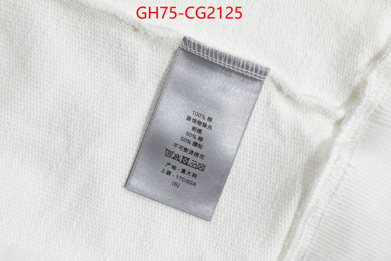 Clothing-Dior online china ID: CG2125 $: 75USD