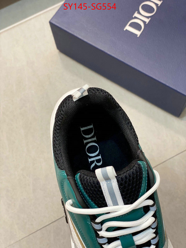 Men shoes-Dior aaaaa+ replica designer ID: SG554 $: 145USD