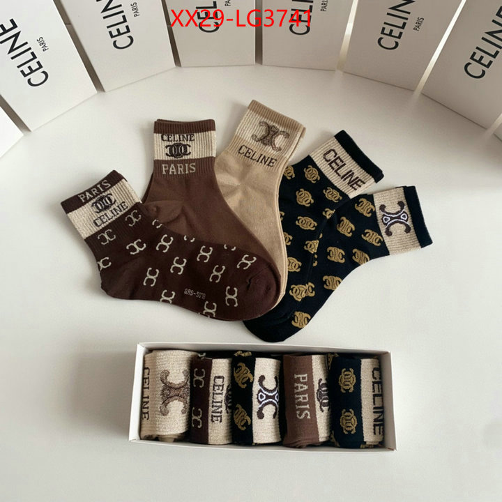 Sock-CELINE aaaaa+ replica designer ID: LG3741 $: 29USD