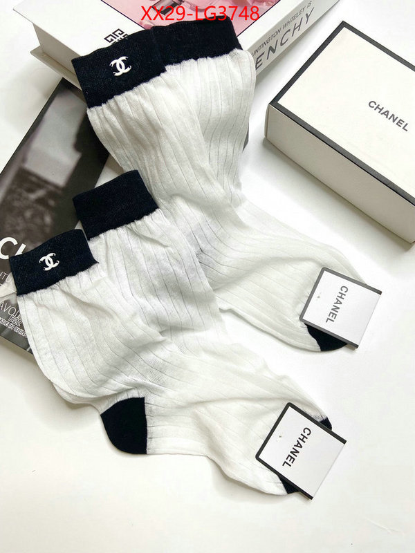 Sock-Chanel replica us ID: LG3748 $: 29USD