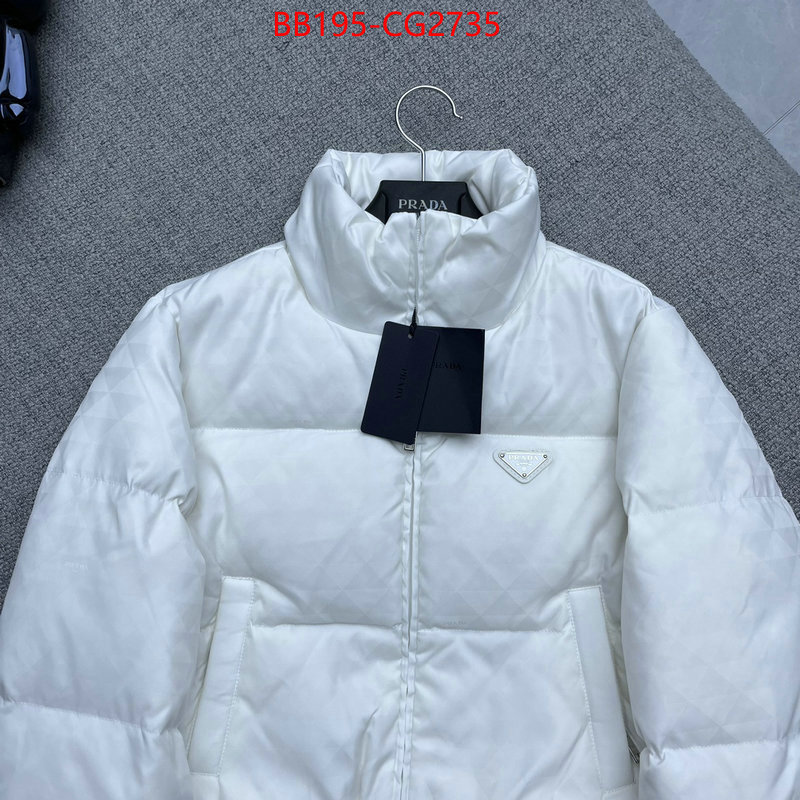 Down jacket Women-Prada buy replica ID: CG2735 $: 195USD