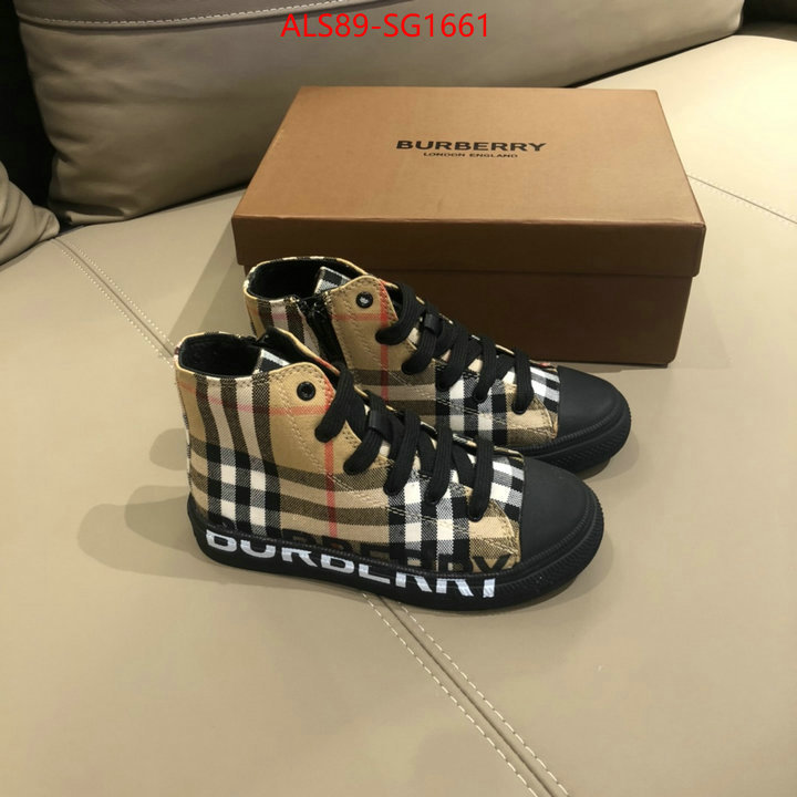 Kids shoes-Burberry 2023 aaaaa replica 1st copy ID: SG1661 $: 89USD