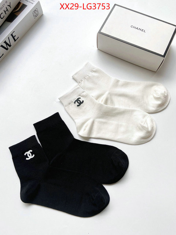 Sock-Chanel online sale ID: LG3753 $: 29USD