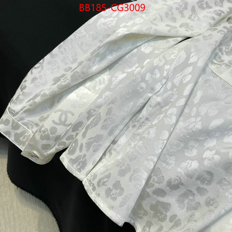 Clothing-Chanel where should i buy replica ID: CG3009 $: 185USD