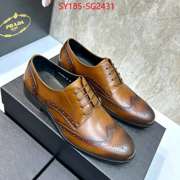 Men shoes-Prada best site for replica ID: SG2431 $: 185USD