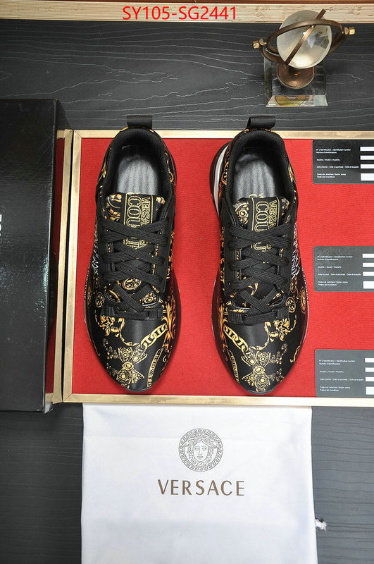 Men Shoes-Versace store ID: SG2441 $: 105USD