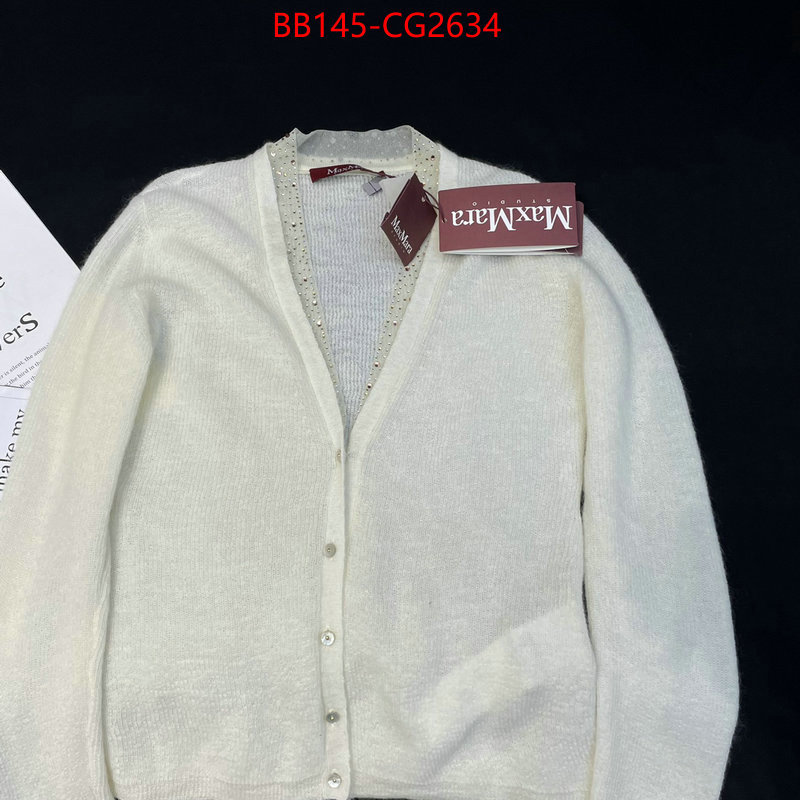 Clothing-MaxMara buying replica ID: CG2634 $: 145USD