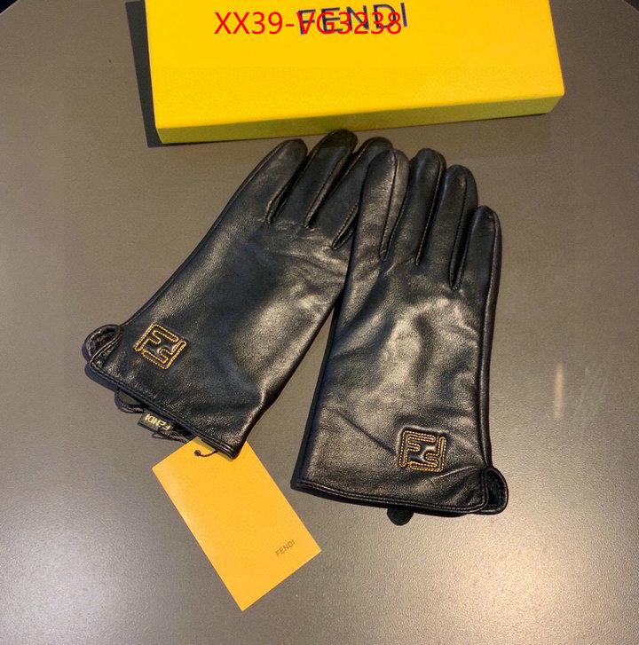 Gloves-Fendi mirror copy luxury ID: VG3238 $: 39USD