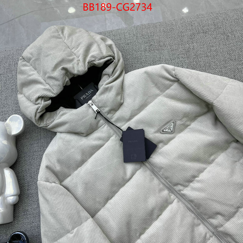 Down jacket Women-Prada cheap ID: CG2734 $: 189USD