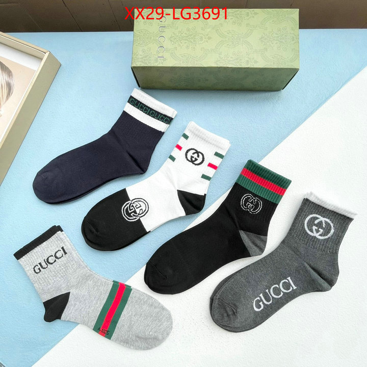 Sock-Gucci where to find best ID: LG3691 $: 29USD