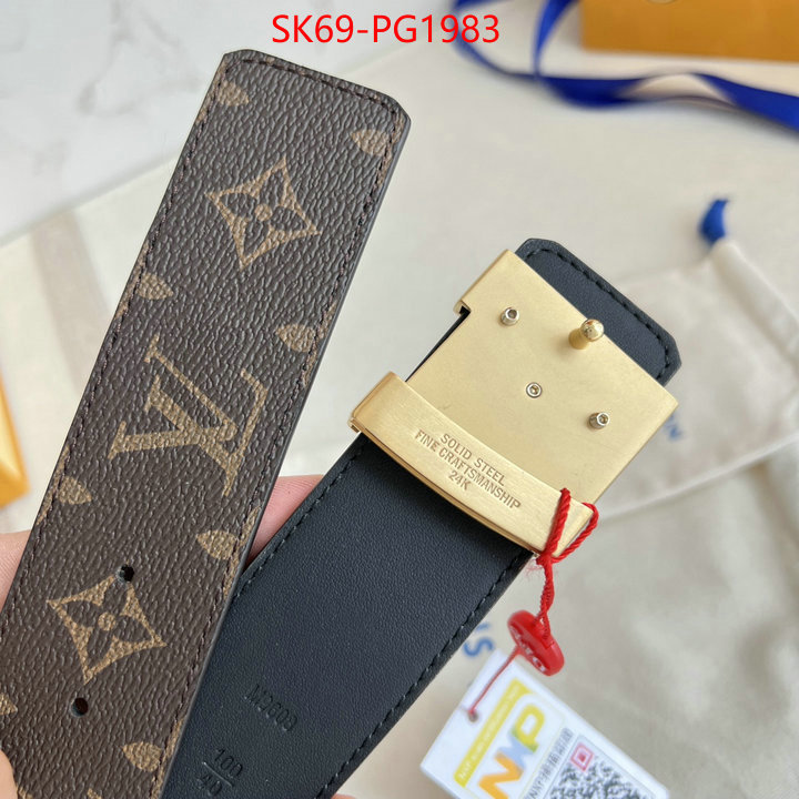 Belts-LV perfect quality ID: PG1983 $: 69USD