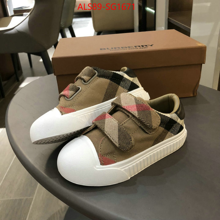 Kids shoes-Burberry best quality replica ID: SG1671 $: 89USD