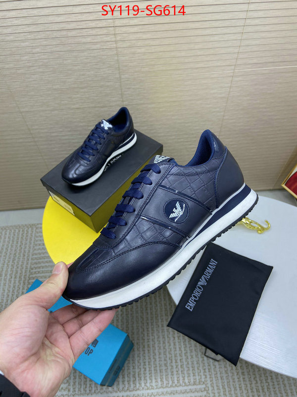 Men shoes-Armani cheap high quality replica ID: SG614 $: 119USD