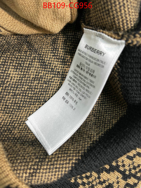 Clothing-Burberry 1:1 replica ID: CG956 $: 109USD