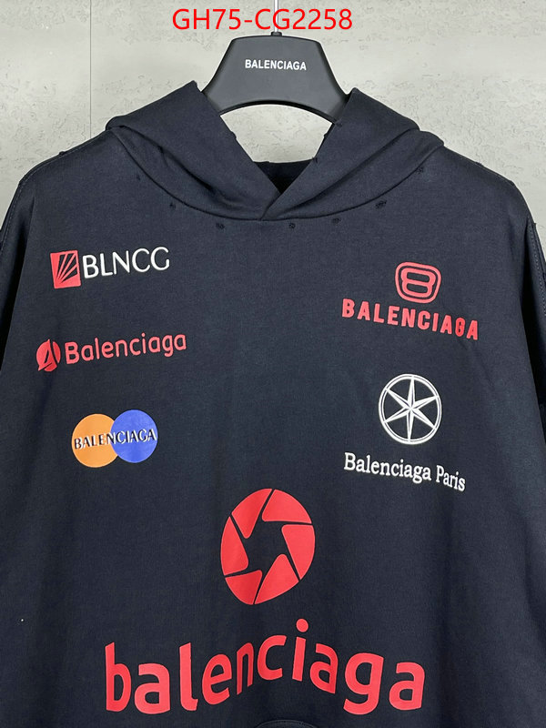 Clothing-Balenciaga aaaaa+ replica ID: CG2258 $: 75USD