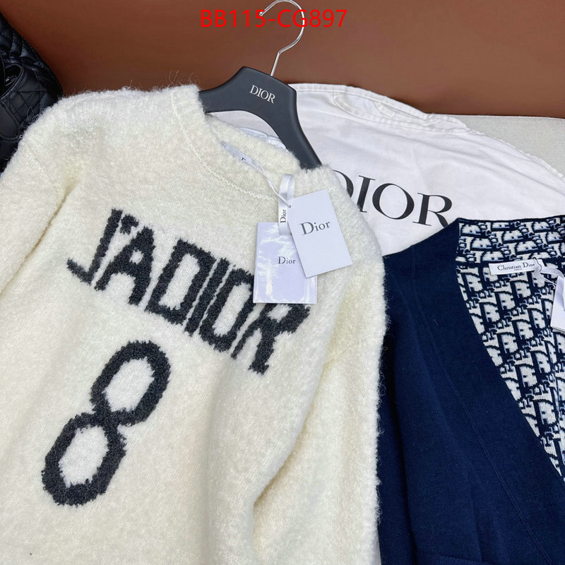 Clothing-Dior for sale online ID: CG897 $: 115USD