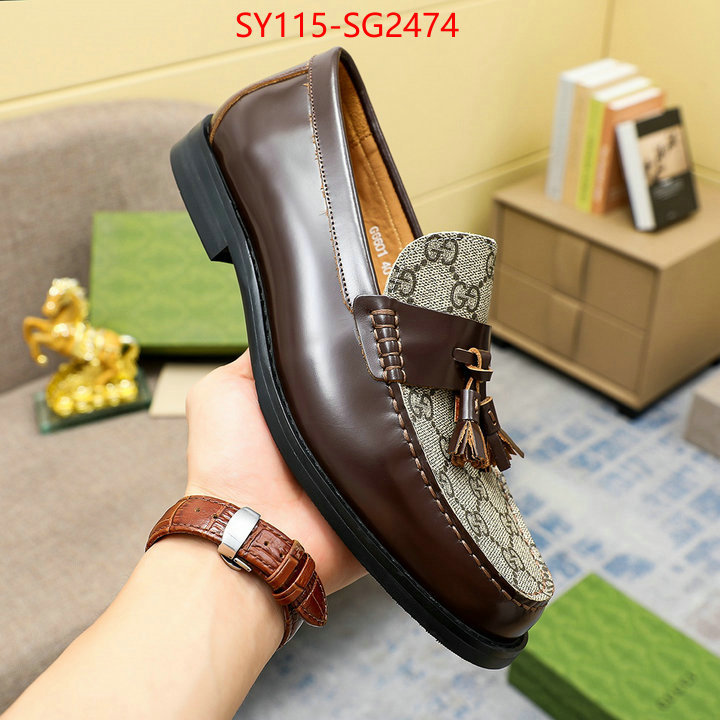 Men Shoes-Gucci aaaaa+ quality replica ID: SG2474 $: 115USD