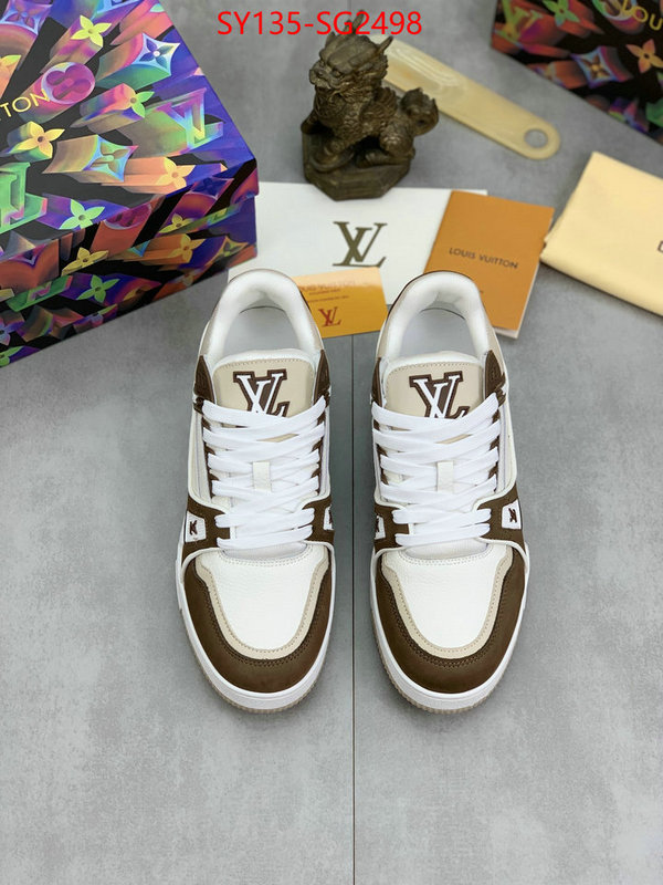 Men Shoes-LV luxury fake ID: SG2498 $: 135USD