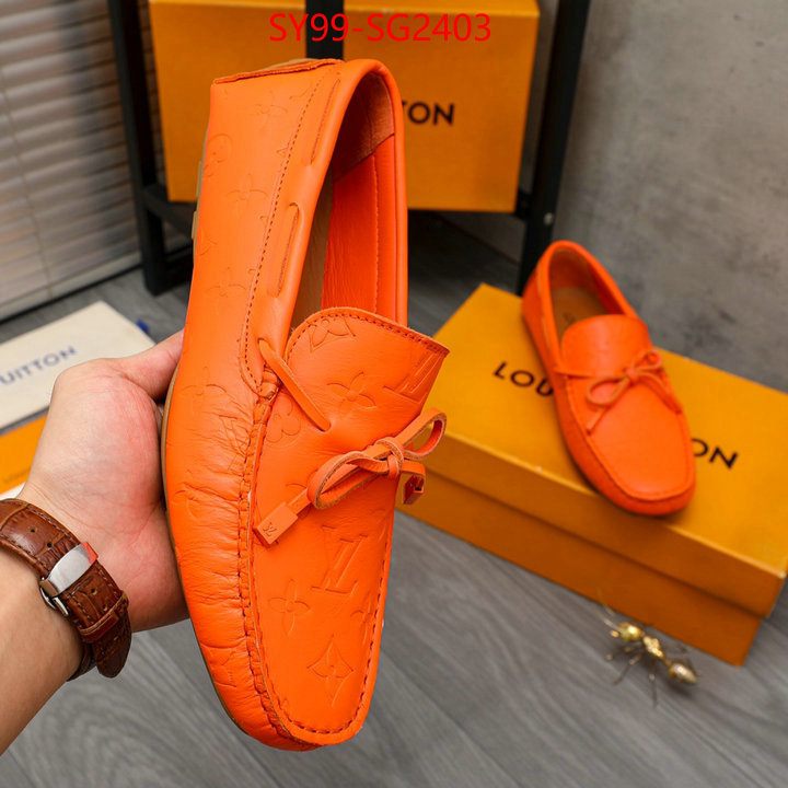 Men Shoes-LV designer fake ID: SG2403 $: 99USD