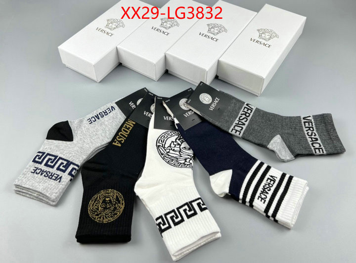 Sock-Versace the top ultimate knockoff ID: LG3832 $: 29USD