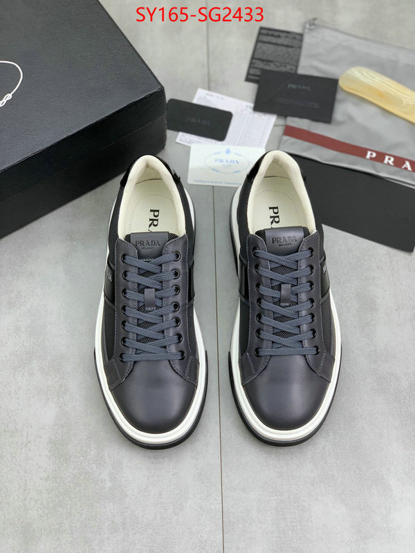 Men shoes-Prada exclusive cheap ID: SG2433 $: 165USD