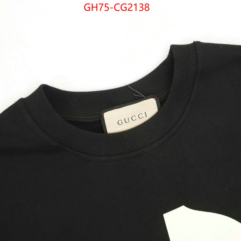 Clothing-Gucci where should i buy replica ID: CG2138 $: 75USD