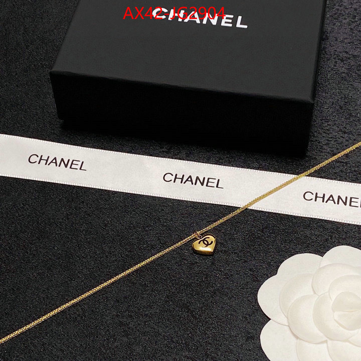 Jewelry-Chanel cheap wholesale ID: JG2904 $: 42USD