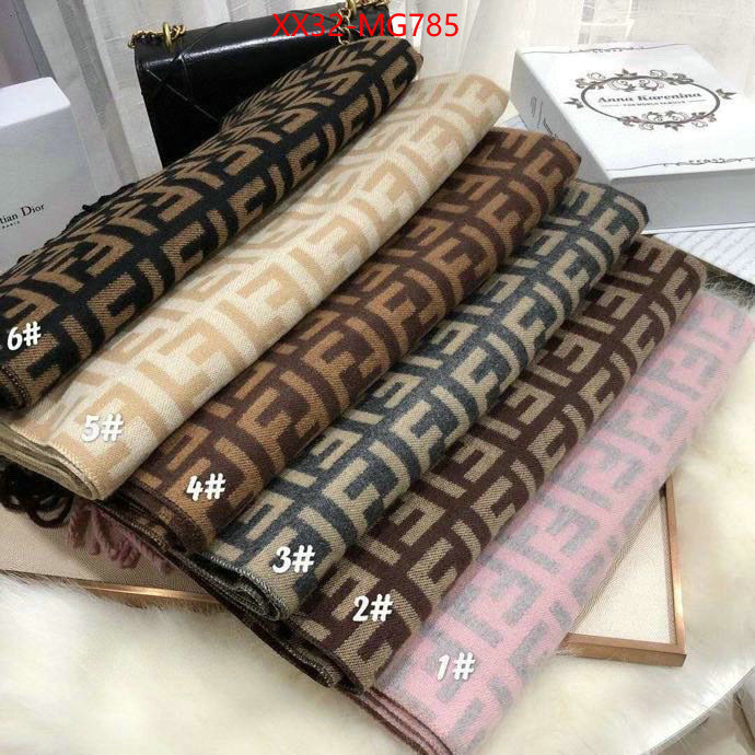 Scarf-Fendi wholesale imitation designer replicas ID: MG785 $: 32USD