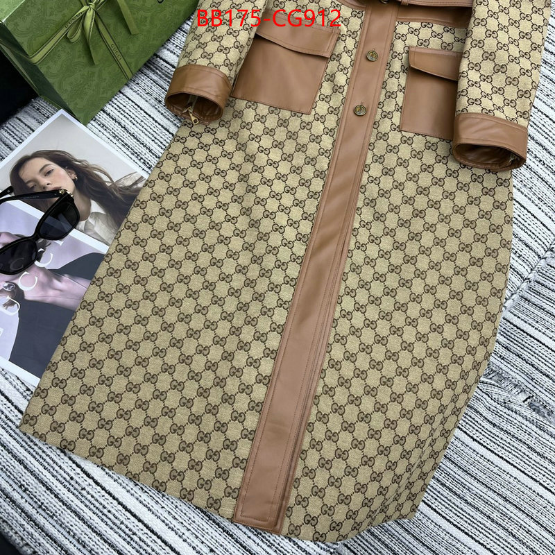 Clothing-Gucci replica 1:1 high quality ID: CG912 $: 175USD