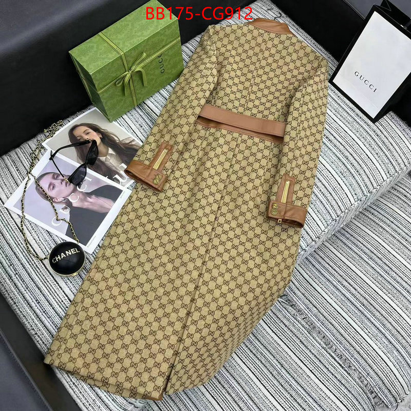 Clothing-Gucci replica 1:1 high quality ID: CG912 $: 175USD