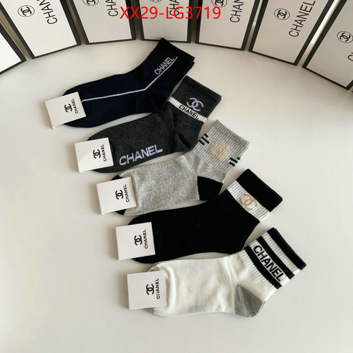 Sock-Chanel replcia cheap ID: LG3719 $: 29USD